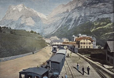 Grindelwald, la estación